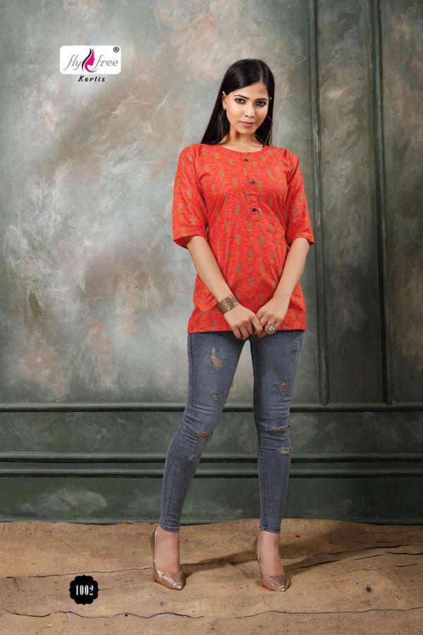 Fly Free Folk 8 Fancy Rayon Printed Western Top 